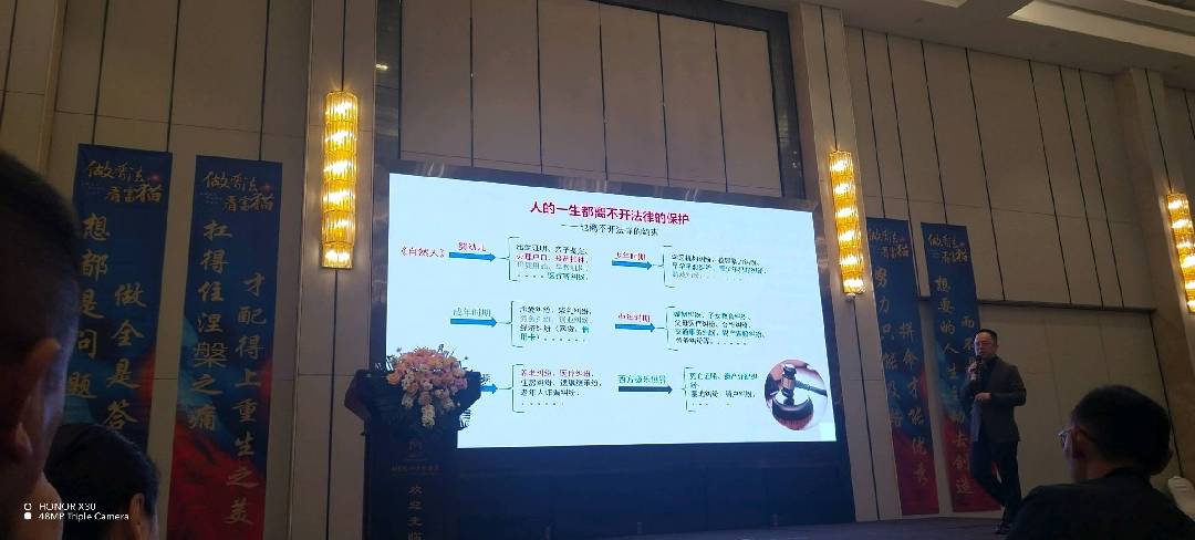 人的一生离不开法律，法律只保护懂法的人 图片