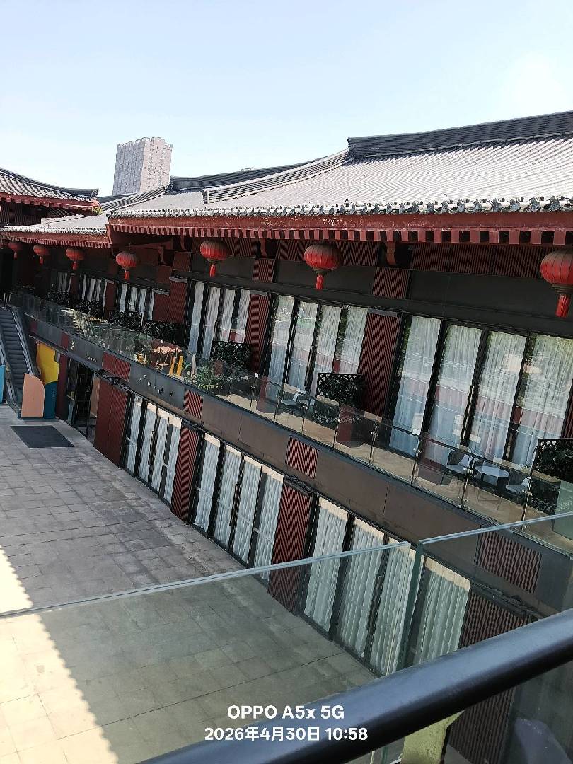 西安古城不夜城部分景点。 图片